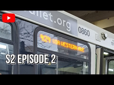 MBTA BUS - Riding Route 424 To Eastern Ave Via Essex str.(Episode 2)