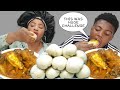 UNBELIEVABLE | MASSIVE FUFU CHALLENGE GUYS SEE FOR YOURSELF | DELICIOUS OGBONO SOUP WITH POUNDO