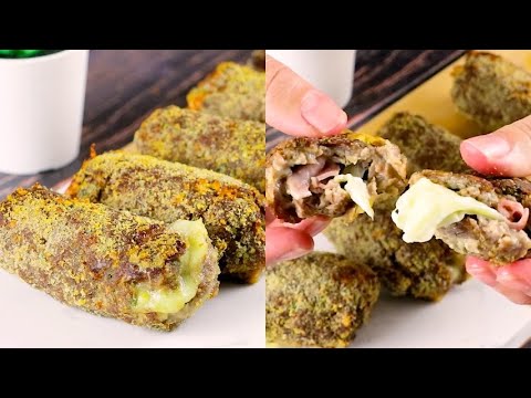 Mini meatloaf: cheesy and ready in the air fryer!