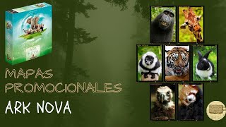 Unboxing pack de mapas promocionales Ark Nova