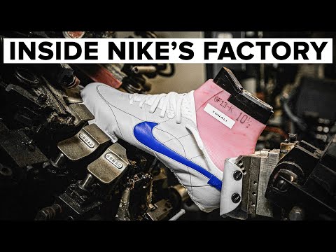 Nike FINALLY let us into their football boot factory