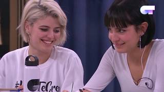 Ensayo de ALBA, JULIA y NATALIA de &quot;ESTE AMOR YA NO SE TOCA&quot; con CAPDE y MANU | OT 2018