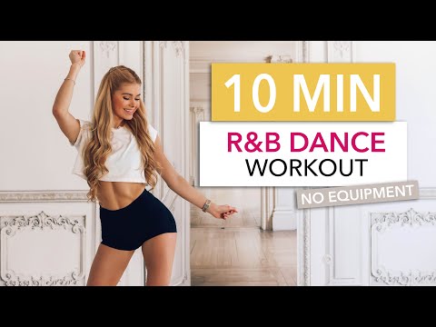 10 MIN R&B DANCE WORKOUT - a little sexy, a little gangster & for sure SWEATY! / Pamela Reif thumnail