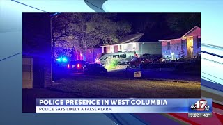 ‘False alarm’ prompts heavy police presence in west Columbia on Sunday morning