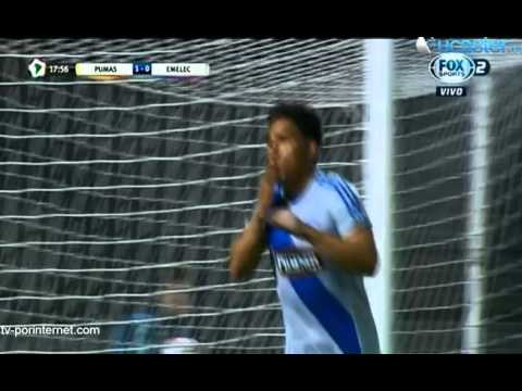 Gol de Ángel Mena - Pumas vs Emelec