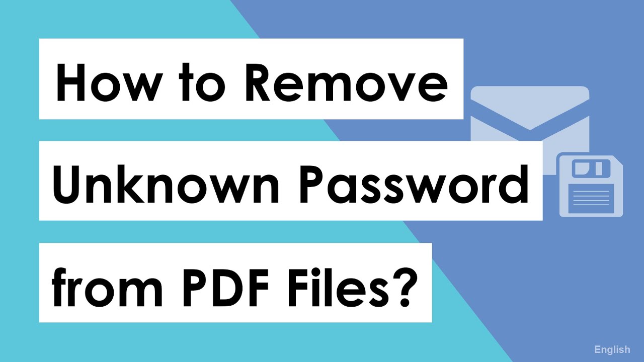How to Remove Unknown Password from PDF File to Avoid All Restrictions – Watch Live Video