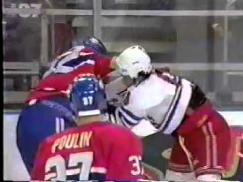 Todd Harvey vs Craig Rivet Nov 4, 1998