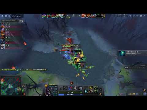 Dota 2 MMR Gameplay 7.27b Meta G-gen Hard Support Tuskar 2/7/18 vs TNC.March Ogre Magi 27min game!