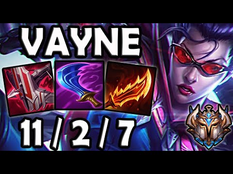 Vayne ADC vs Ashe - EUW Challenger ✔️