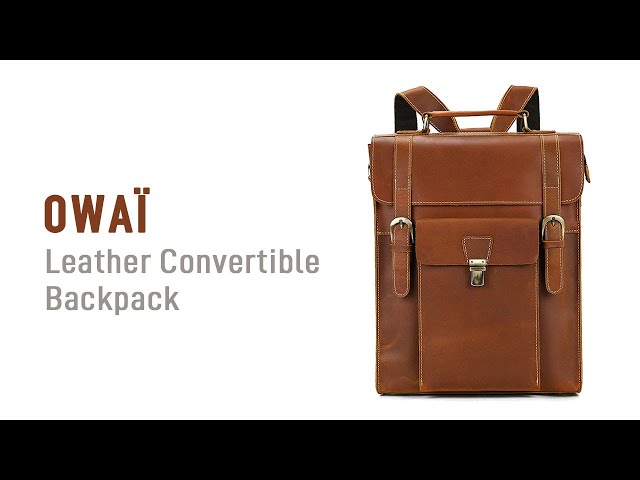 Egg Bag Backpack Convertible Leather Backpack – AJLD, 56% OFF