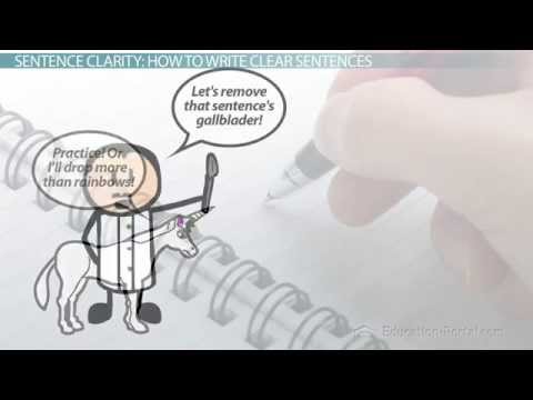 Sentence Clarity