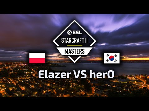 HIT! Elazer VS herO ZvP ESL Masters Summer Jonkoping 2023 Day 1 polski komentarz