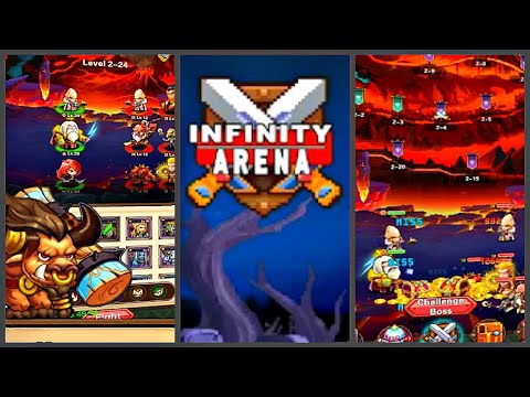 Infinity Arena - Idle & Epic Adventure Games(Walkthrough Gameplay)-Idle RPG-[Android Fragments]🧩- #2