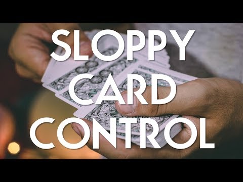 SLOPPY CARD CONTROL (easy tutorial) NEW website! NEW channel!