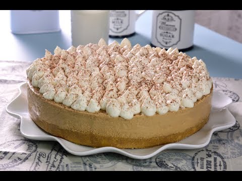 DELICIOSO pastel frío de CAFÉ | Pastel de Café