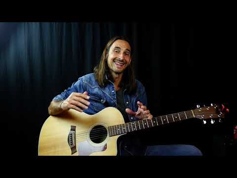 Eric Clapton Style Blues Turnaround Guitar Lesson - Acoustic Finger Style