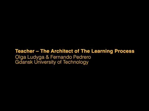 Olga Ludyga Fernando Pedrero - The Architect of Learning Process