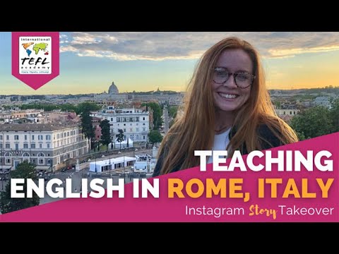 Day in the Life Teaching English in Rome, Italy with Emily Pope