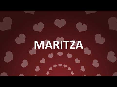 HAPPY BIRTHDAY MARITZA