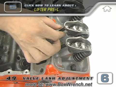 Valve Lash Adjustment Video - Engine Building Car Repair DVD