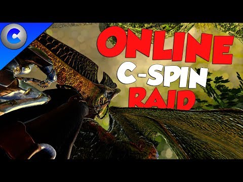 ONLINE RAIDING A PILLAR BASE!!! - ARK Survival Evolved