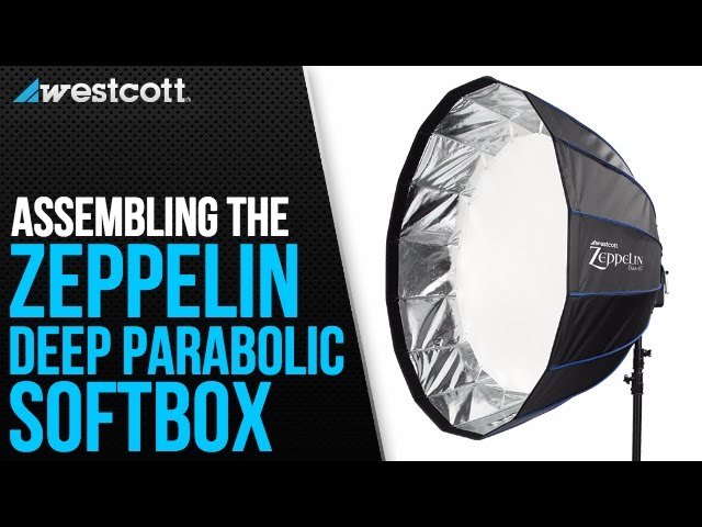 Video Teaser für Westcott's Zeppelin Deep Parabolic: Assembly Tips