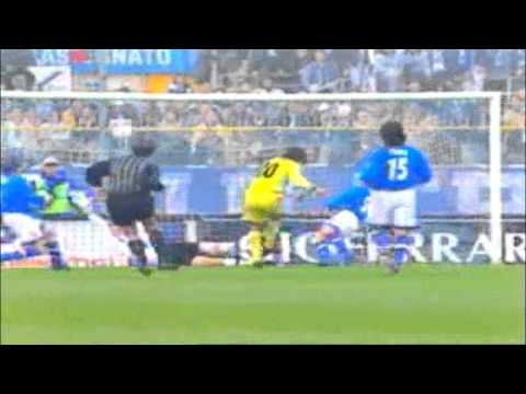 Serie A 2001-2002, day 27 Brescia - Lazio 1-1 (Crespo, Yllana)