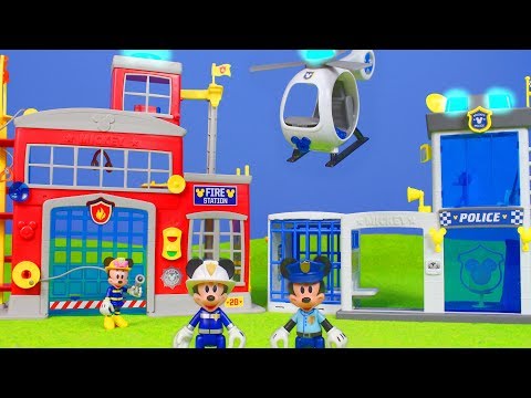 Micky Maus Wunderhaus: Feuerwehrmann Spielzeugautos & Roadster Racers