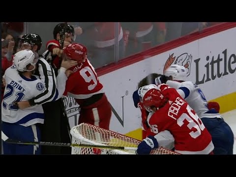 Tampa Bay Lightning Vs Detroit Red Wings Scrum #Request