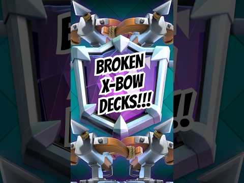 YOU NEED TO TRY THESE X-BOW DECKS 🏹⚠️ | Clash Royale