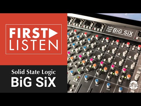 SSL BiG SiX Large-Format Desktop Studio Mixing Solution with USB interface image 14