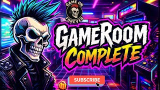 The GameRoom Is Finally Done! #gaming #videogames #tour