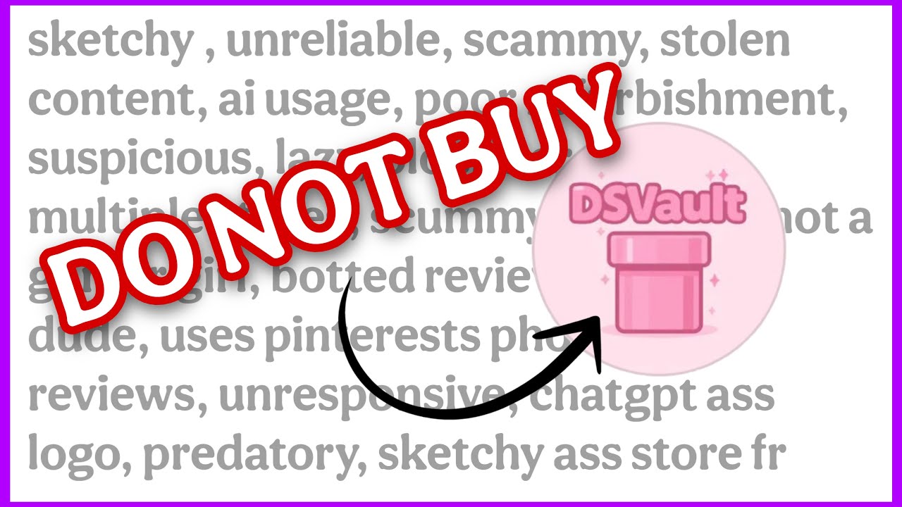 the sketchy viral handheld store: DSVault