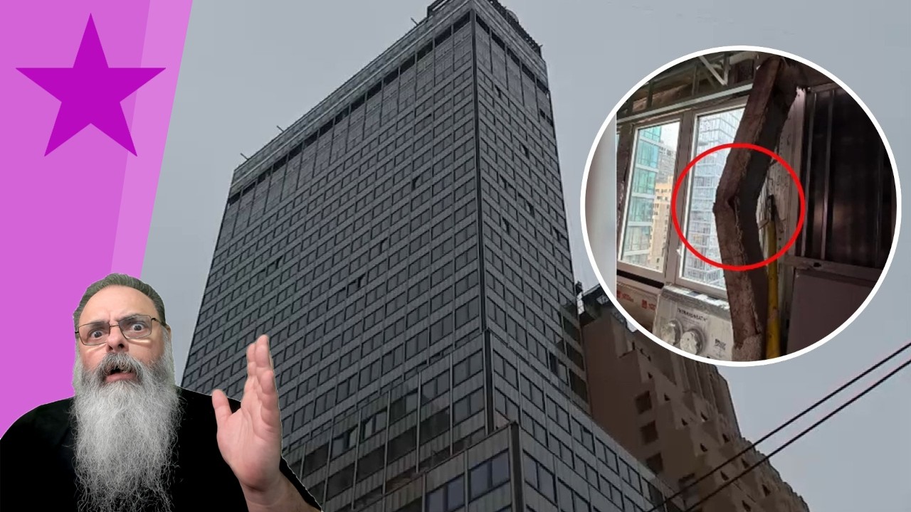 PRÉDIO AMEAÇA CAIR no CENTRO de NOVA YORK