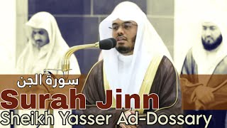 Download lagu Amazing Recitation I Makkah Taraweeh I Surah Jinn I سورة الجن I Yasser Ad-Dossary mp3