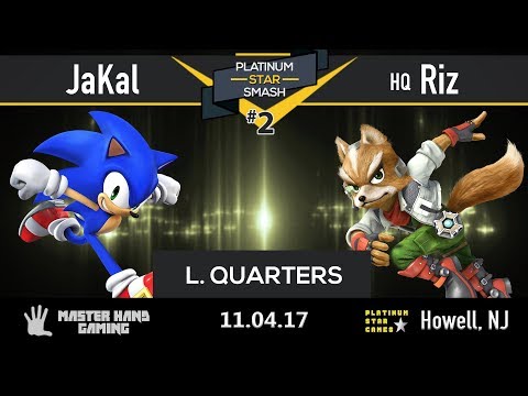 Platinum Star Smash 2 - JaKal (Sonic) vs. HQ | Riz (Fox) - Loser's Quarters