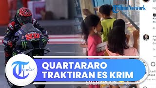Fabio Quartararo Nikmati Lombok setelah Balapan, Sempat Traktir Es Krim Anak-anak Mandalika