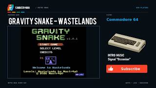 Commodore 64 -=Gravity Snake: Wastelands=-