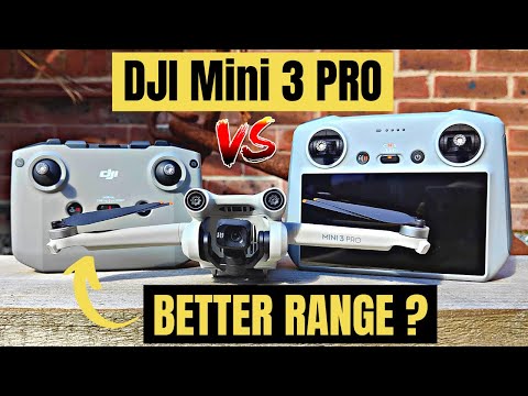 What Controller the gives BETTER Urban Range? DJI Mini 3 PRO Range Test
