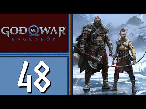 God of War Ragnarok playthrough pt48 - To the Other Side! Filling the River To Unlock More Adventure