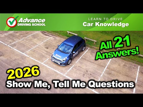 2026 ‘Show Me, Tell Me' Questions  |  UK Driving Test