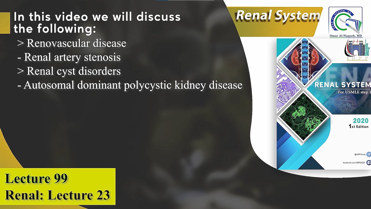 Renal artery stenosis || Autosomal dominant polycystic kidney disease