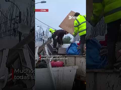 🇨🇱 Devastadoras inundaciones en el sur de Chile