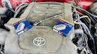 2014 5.7 Toyota Tundra Spark Plug Replacement - Tune Up