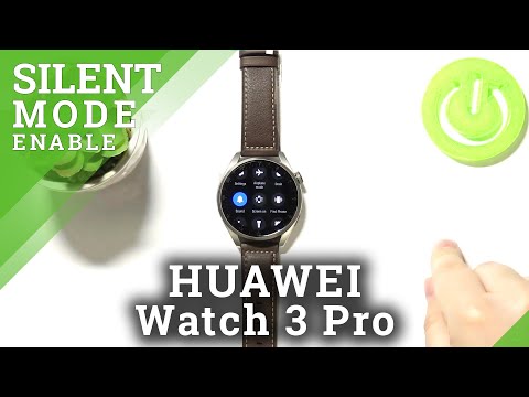 How to Activate Silent Mode in HUAWEI Watch 3 Pro – Mute Sounds