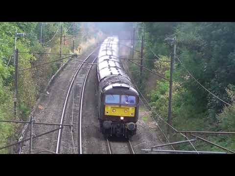 47746 with 33207 on the rear, 1Z25 Scarborough Spa Express, 30th August 2018