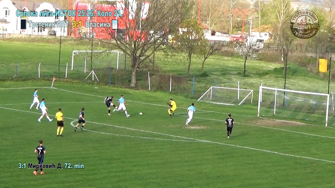 FK Trstenik PPT – FK Vlasina 3:1 (0:1) REPORTAŽA Srpska liga ISTOK 25/26 kolo 21, TST 9. april 2026.