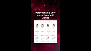 Personalizing User Interactions with Claude #ai #artificialintelligence #machinelearning #aiagent