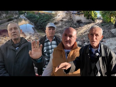 Berat, banorët e Mbolanit protestë për mungesën e ujit dhe rrugëve: Të sëmurët i nxjerrin dhe me...