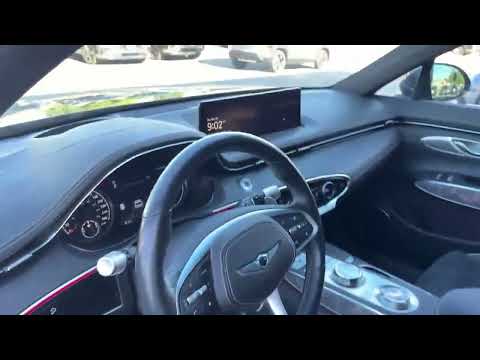 2023 Genesis GV70 2.5T Prestige AWD in Blue for sale at Finch Hyundai in London, ON